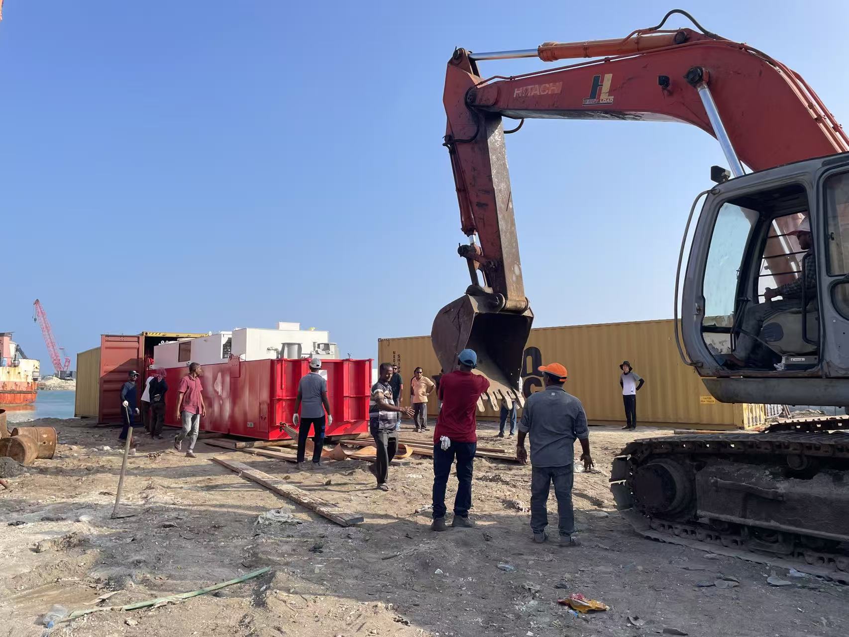 Dirakit dalam Dua Hari! Kapal Keruk Hisap Pemotong JMD350 Mendarat di Maladewa untuk Operasi Pengerukan