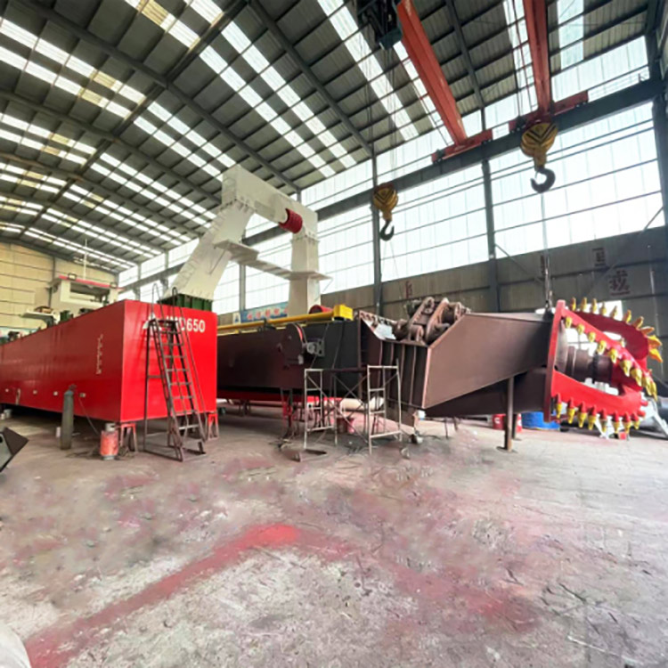 6500m³ 28 inci diesel Power Cutter Head River Dredging Ship
