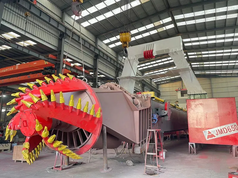Sea Sand Reclamation Sand Cutter Suction Dredger