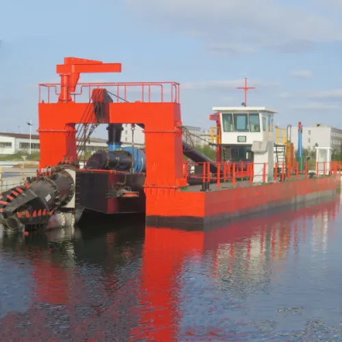 Kapal keruk pompa desilting sungai untuk pengerukan pelabuhan