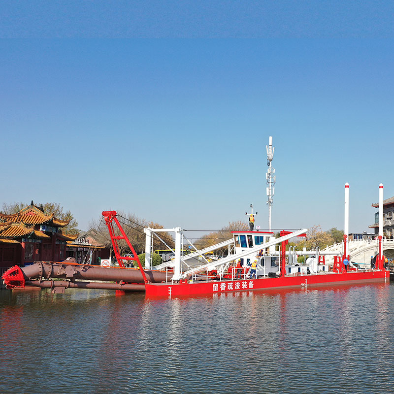 Kapal Keruk Hisap Pemotong Pasir Sungai