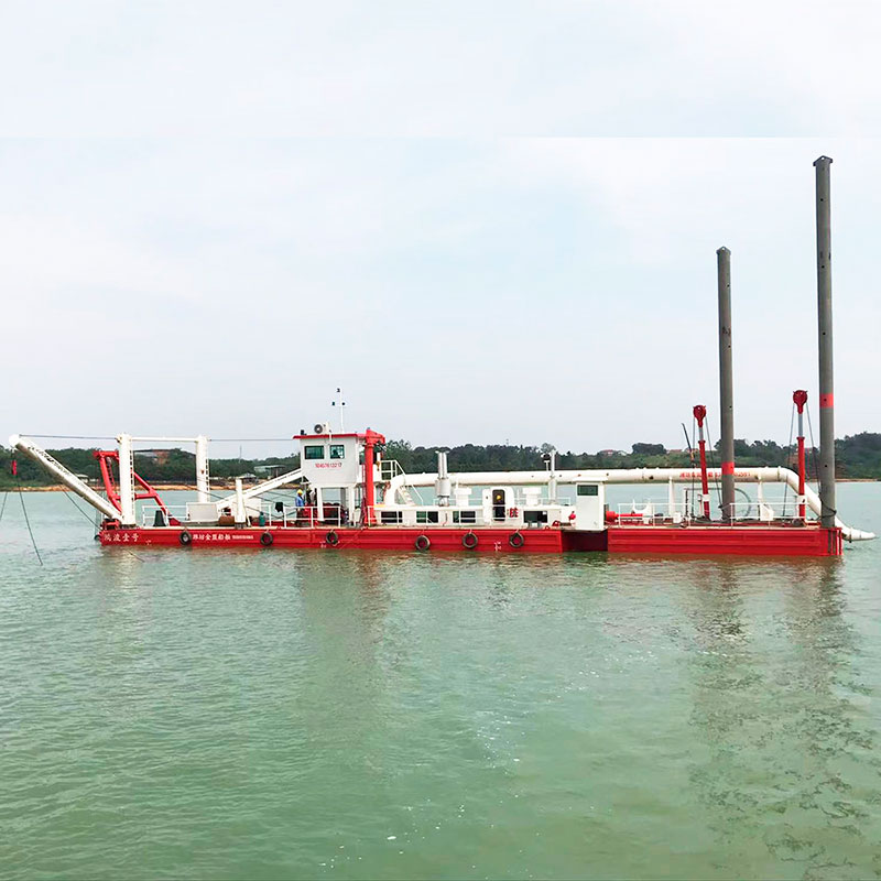 Kapal Keruk Hisap Pemotong Pengerukan Pasir Sungai