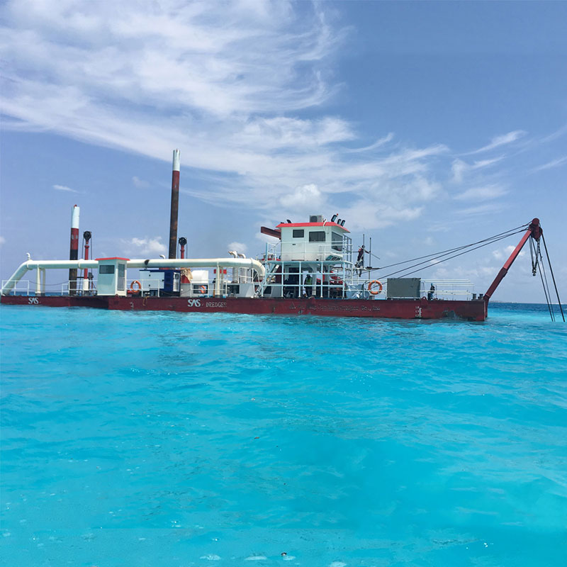 Kapal Keruk Hisap Pemotong Pengerukan Pasir Laut