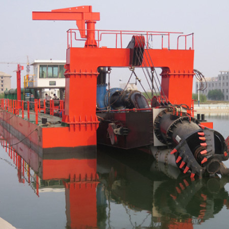 Pompa pengerukan submersible untuk mesin dredger pemadam pemotong kedalaman 25m